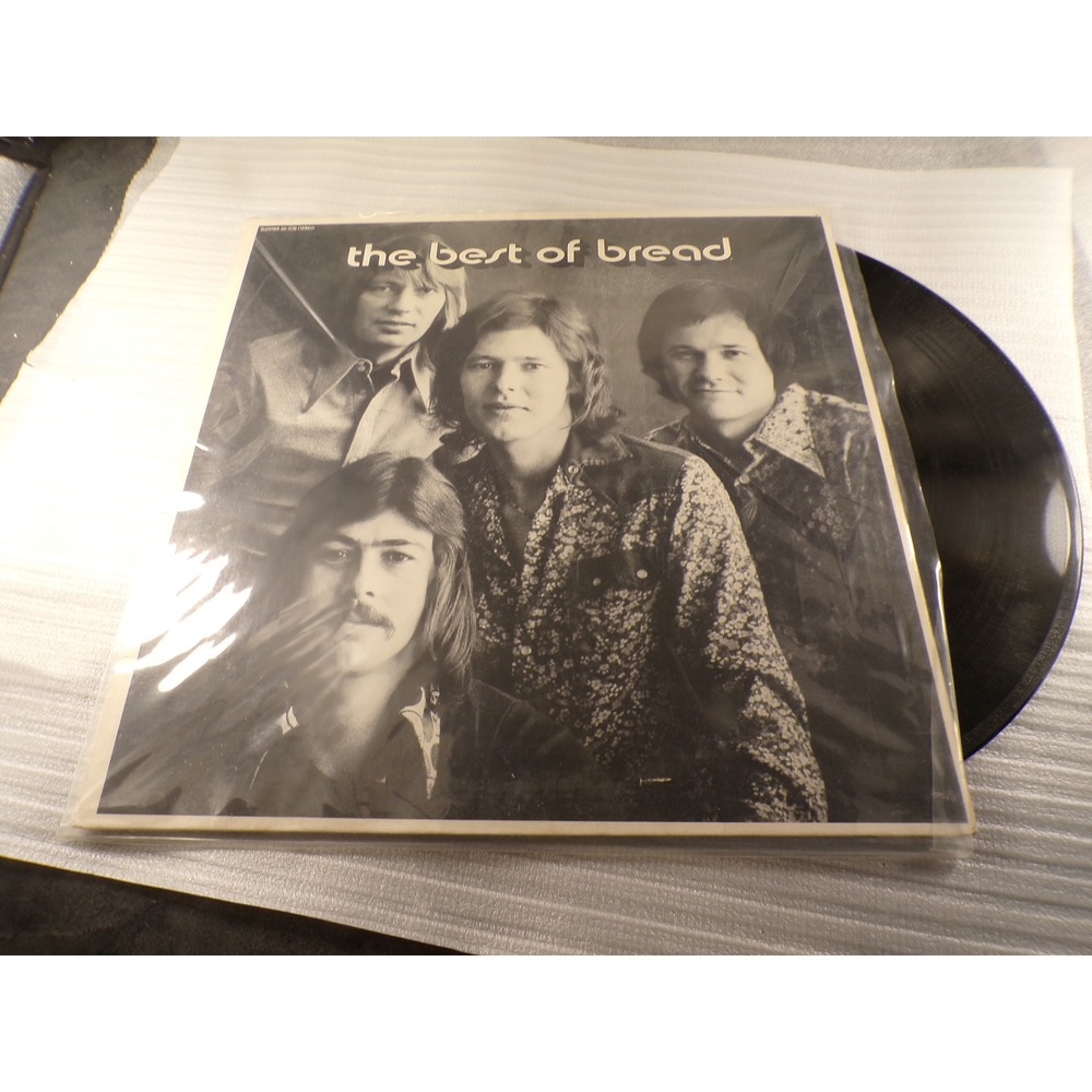 The Best of Bread Vinyl Record LP Compilation 1973 Elektra EKS-75056 Soft Rock